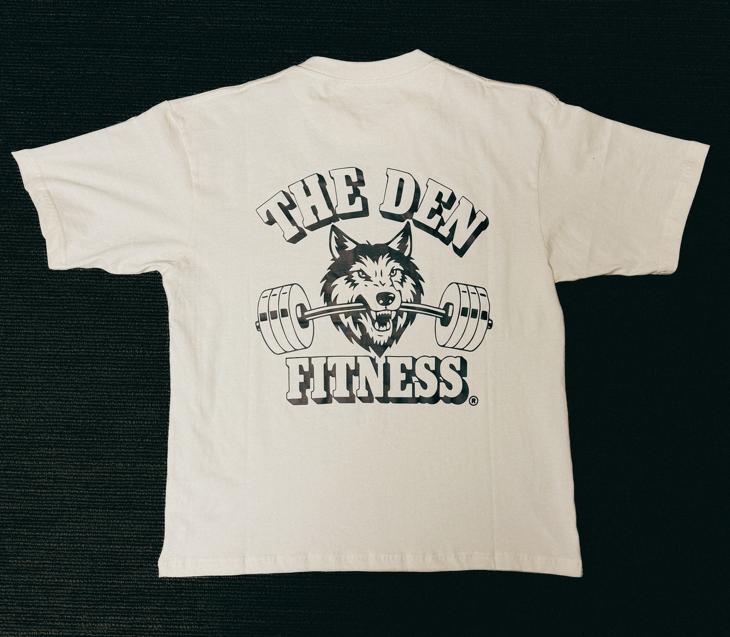 Cream oversized T-shirt