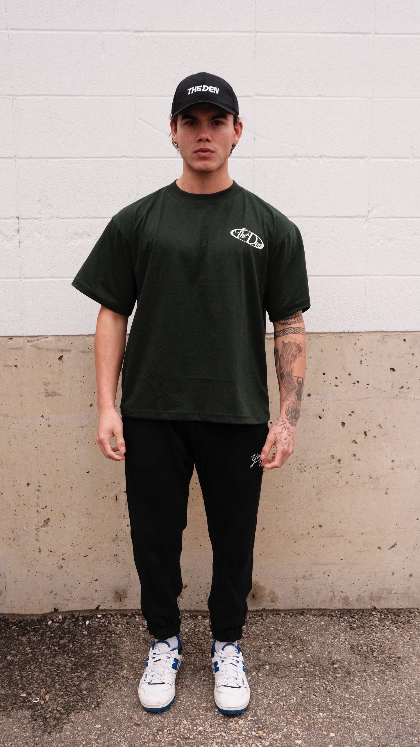 FOREST GREEN IDENTITY T-SHIRT