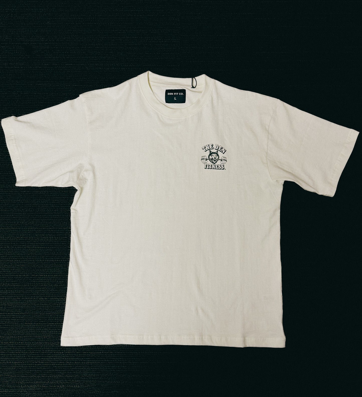 Cream oversized T-shirt